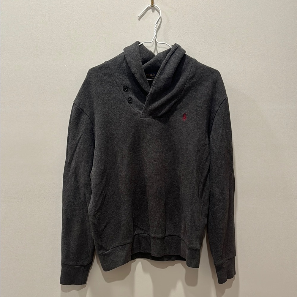 Polo by Ralph Lauren Gray Turtleneck Sweater